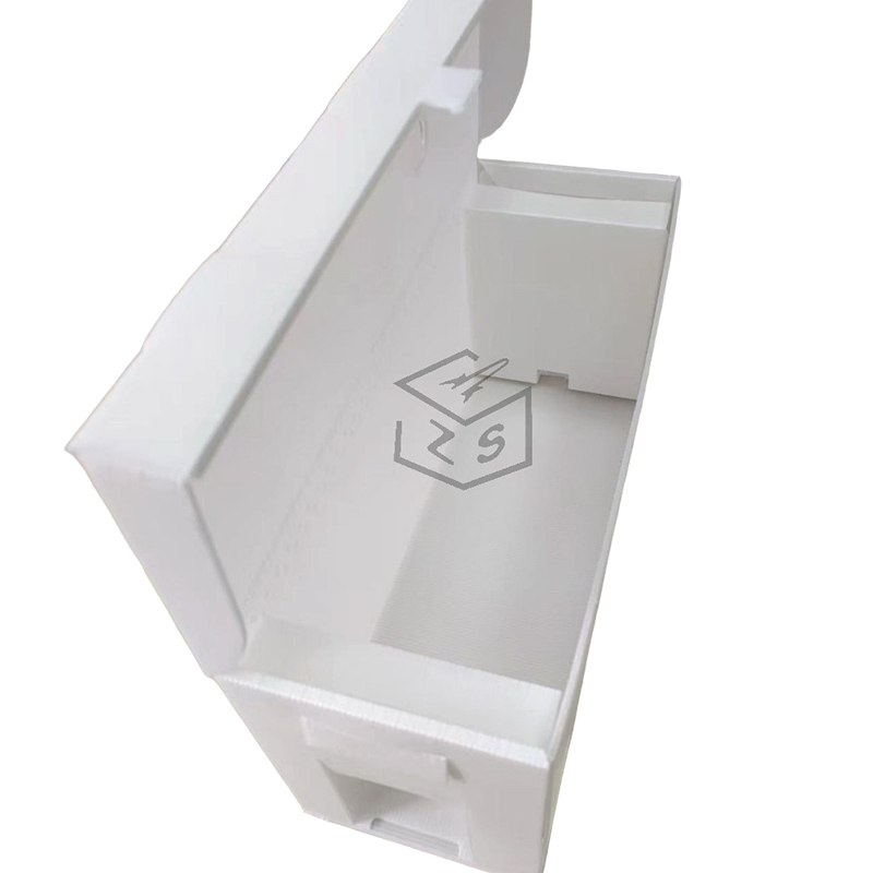 Légáteresztő perforált hullámkarton műanyag Nuc Box